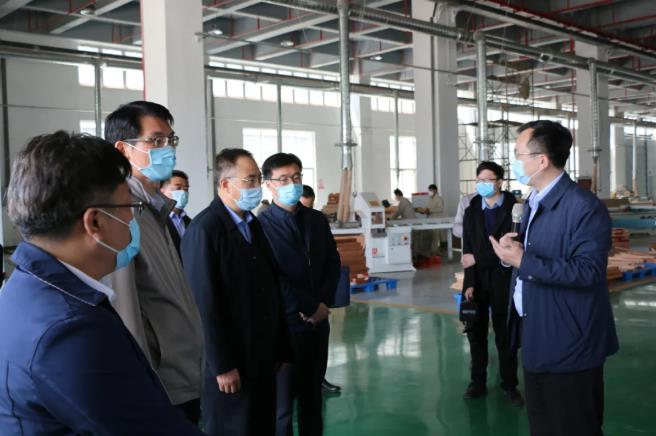 山东省文化创意产业专班到圣匠鲁班有限公司调研
