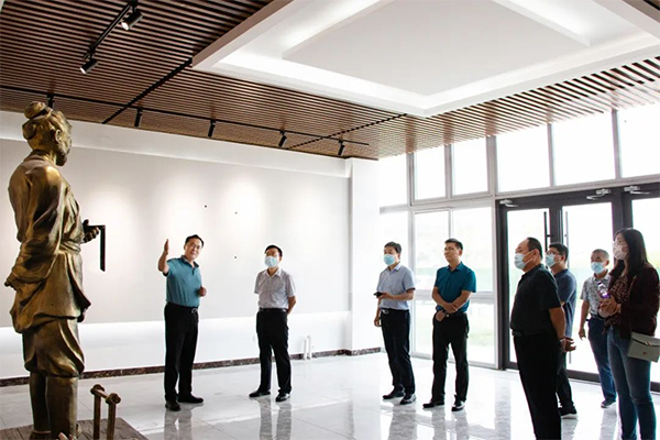 省“十四五”文化和旅游发展规划编制组到圣匠鲁班有限公司调研